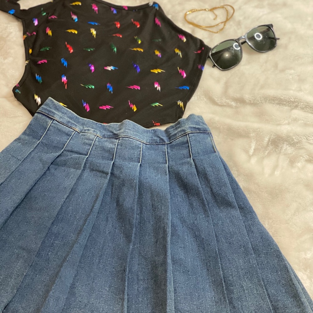 Sprinkle Rays Crop Tops